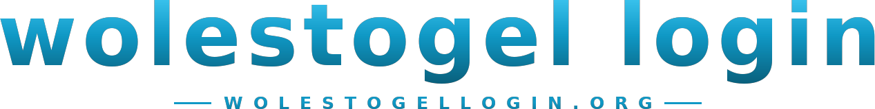 wolestogel login logo